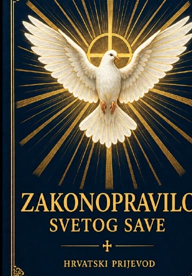 Naslovnica tiskanog izdanja Zakonopravila Svetog Save